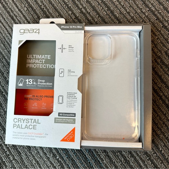 ZAGG Gear4 Crystal Palace Snap Case iPhone 12 Pro Max - Picture 3 of 3